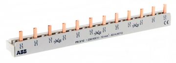 Гребенка 3 фазная 63A 12 мод. PS3/12 ABB