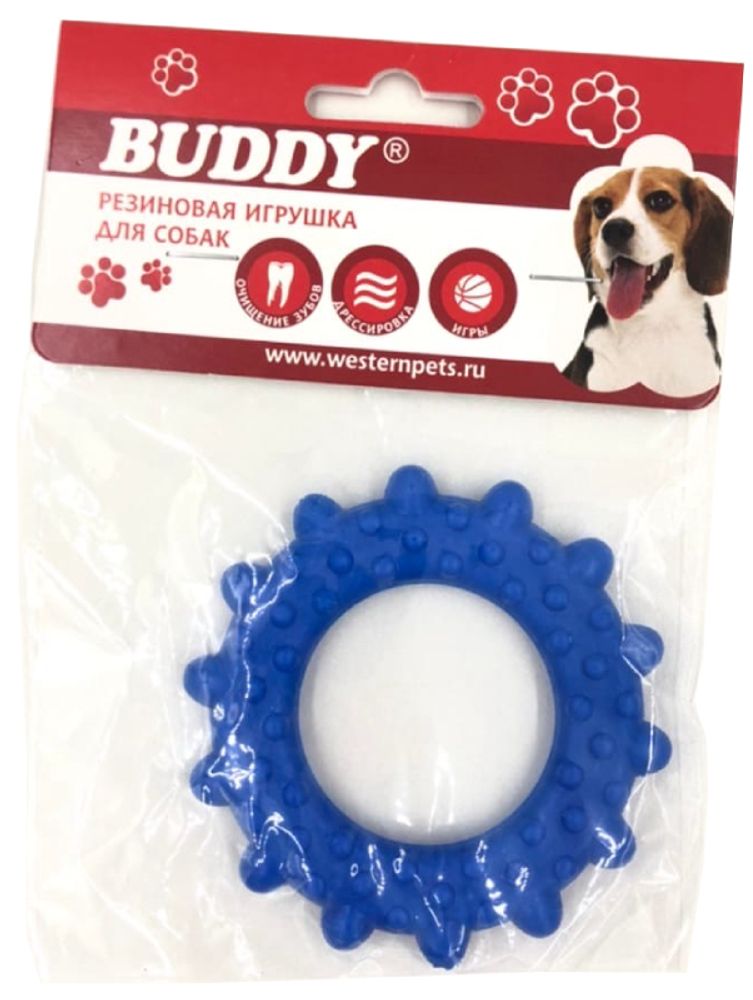 Игрушка BUDDY &quot;Бублик&quot; для собак резиновая, 8 см