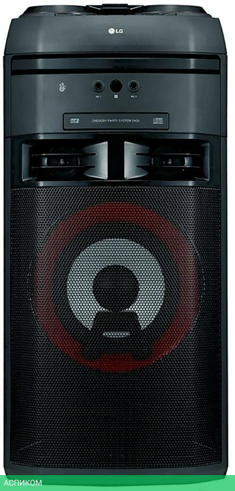 Музыкальный центр LG X-Boom черный (OK65)