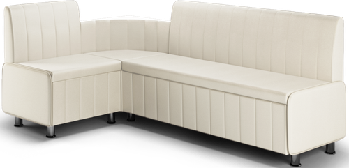 Кухонный уголок со спальным местом К022 кожзам pearl shell дерево