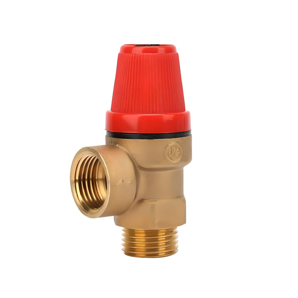 Предохранительный  клапан 1,5BAR 1/2"гх1/2"ш красный "ViEiR" VR33FMK-1.5