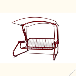 Садовые качели 3-местные с москитной сеткой Караван Бордо