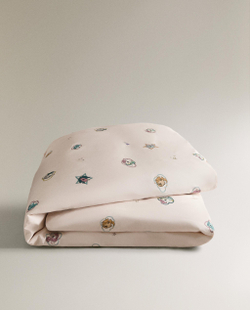 Пододеяльник Zara Home, хлопок 100%, однотонный, 2626/088