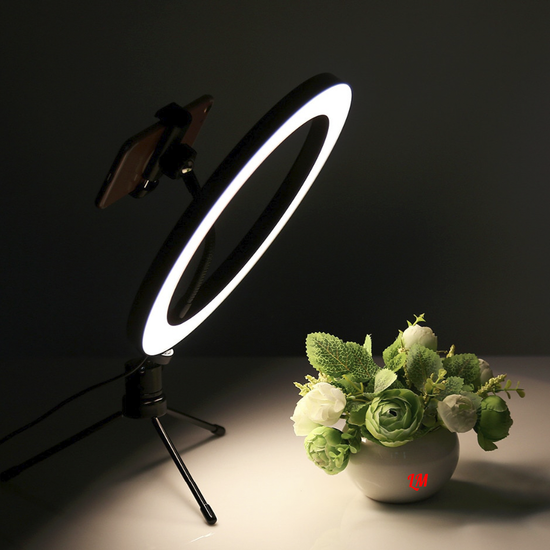 Кольцевая светодиодная LED лампа RL-18 Soft Ring Light 45см с пультом