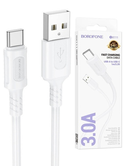 Кабель Type-C Borofone BX111 white