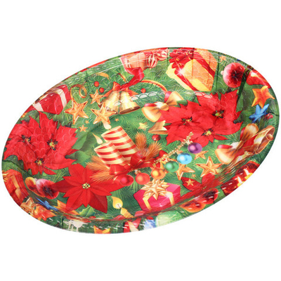 Поднос пластиковый «Новогоднее ассорти» 27,5*20см