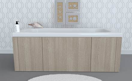 Экран под ванну комбинированный TR-8-431 липа