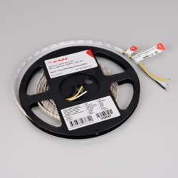 Светодиодная лента UL-A168-8mm 24V White-MIX-CX2 (18 W/m, IP20, 5m) (Arlight, резка 2 светодиода) 058087