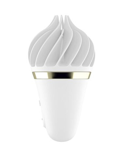 Белый вибратор-спиннер Satisfyer Sweet Treat (Цвет: белый)