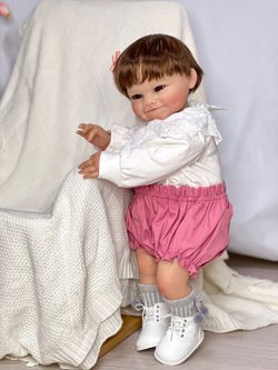 Кукла Реборн мягконабивная 60см (FA-966)