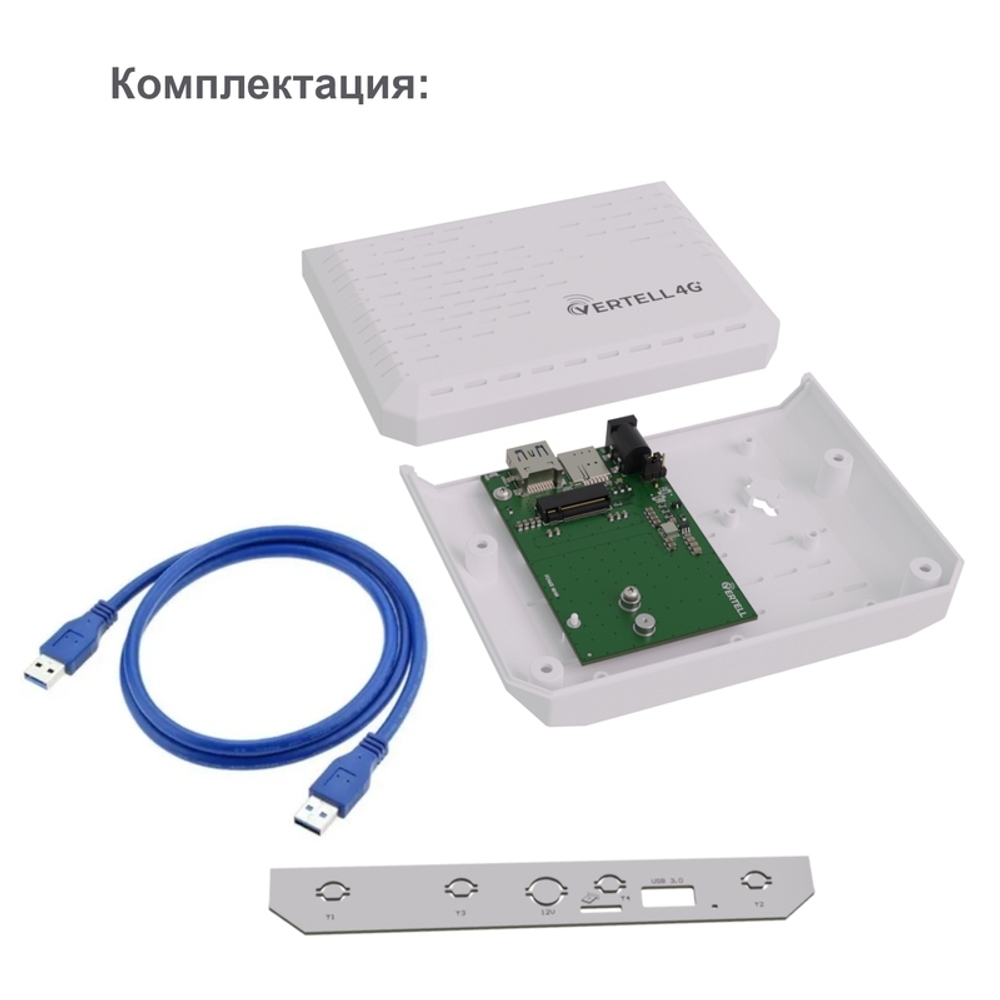 Адаптер VT-STATION-BLUE для М.2 модемов с USB 3.0