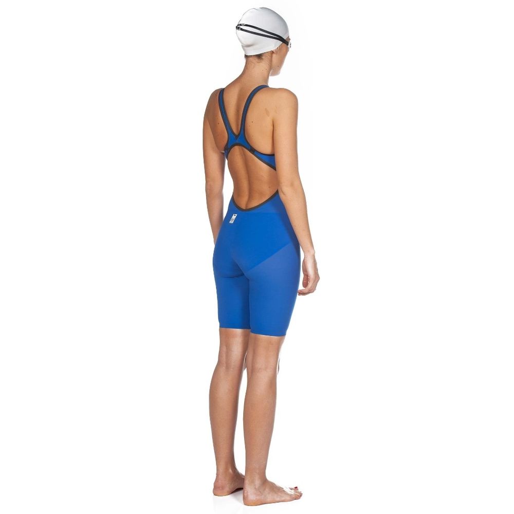 Cтартовый костюм Arena Powerskin Carbon AIR² Open Back electric blue-dark grey-fluo yellow