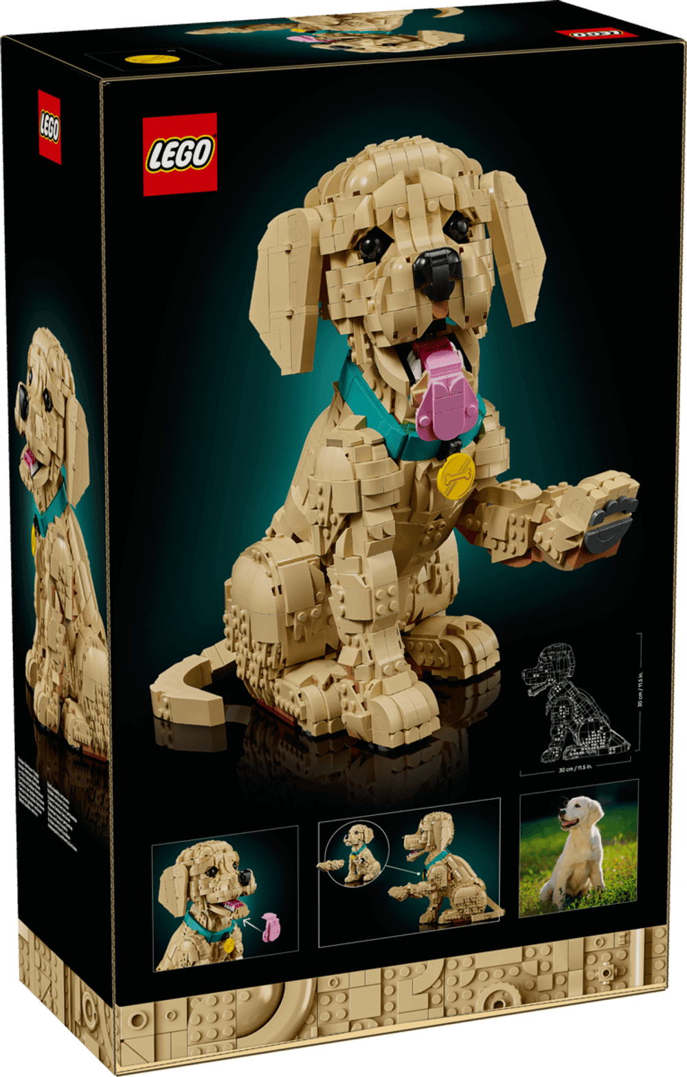 Конструктор LEGO Icons 11384 Golden Retriever Puppy