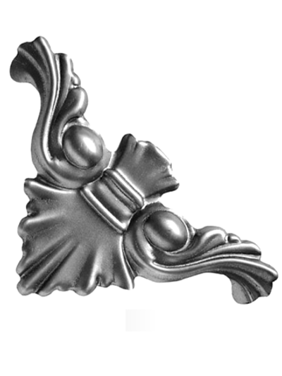 Накладка сталь 170х98 мм, толщина металла 1 мм.