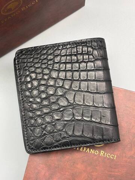 Кошелёк из кожи крокодила Stefano Ricci