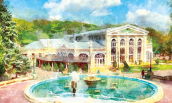 Открытки почтовые Ессентуки (акварель)