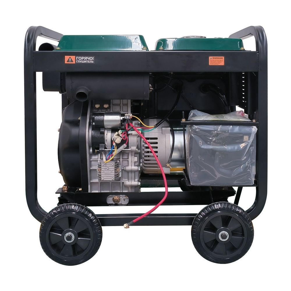 Генератор дизельный STEM Techno S8500DE - [7.8 кВт / 220/380V] эл. пуск, ATS