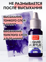 Жидкая акриловая краска LIQUID ACRYLIC «Индиго»