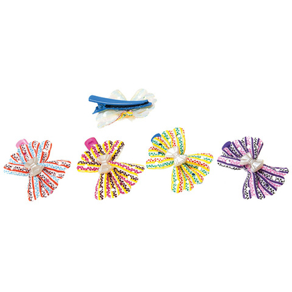 V.I.PET Бантик-заколка, 3,5 см, "Комильфо"