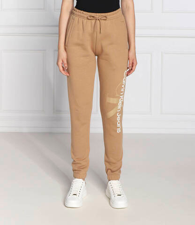 спортивные штаны CALVIN KLEIN JEANS - песочный(J20J219743)
