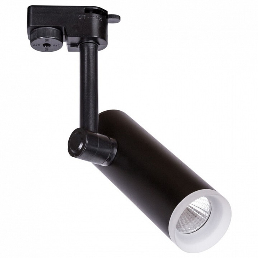 Трековый светильник Arte Lamp A6813PL-1BK
