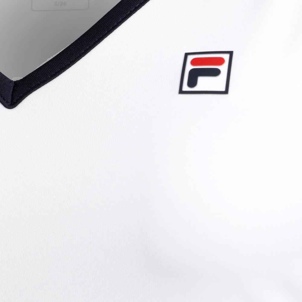 Женская теннисное платье Fila Gloria Dress Women - White, Multicoloured