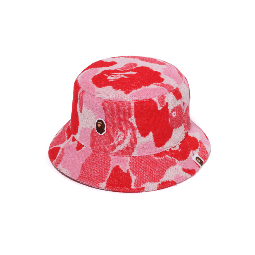 A Bathing Ape Bathing Ape Camouflage Pattern Bucket Hat