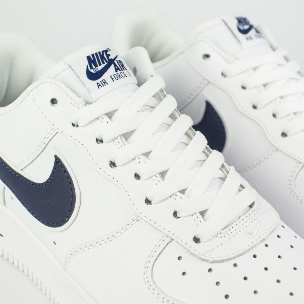 кроссовки Nike Air Force 1 Low White / Blue Swoosh