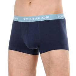 Мужские трусы боксеры набор 3в1 темно-синие Tom Tailor 70162/6061 690