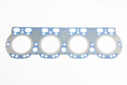 Прокладка ГБЦ ЯМЗ 238 БЕ2, ДЕ2, 6581.10 н/о а/м МАЗ метал.,общая ГБЦ, синий силикон (ПТП64)