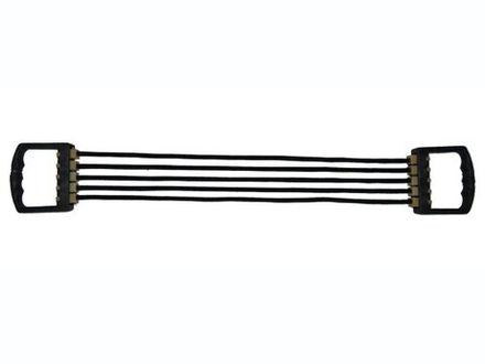 Эспандер плечевой подростковый 5 резинок, пластиковые ручки.