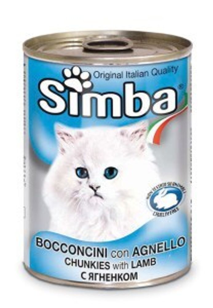 SIMBA Chunkies С ягненком 415 гр