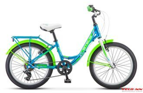 Велосипед 20" STELS Pilot-260 Lady V010 морская волна