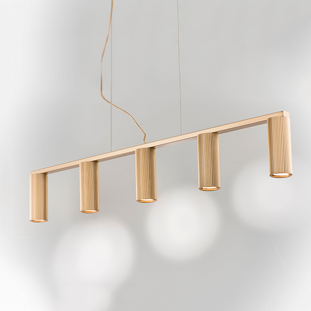 718053 Люстра ROMA 5х28W GU10 (led) ШАМПАНЬ