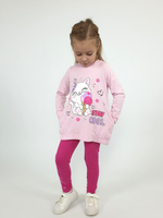 02-125-5 Комплект для девочки (джемпер+ лосины)