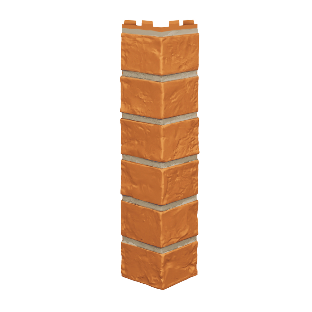 Угол наружный Vilo Brick MARRON с фугой