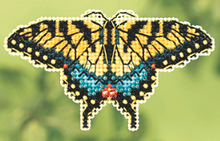 "Желтый махаон"- МH18-5104 вышивка