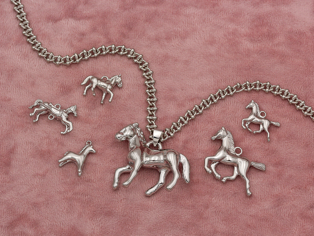 Подвеска "Конь" 15,5мм