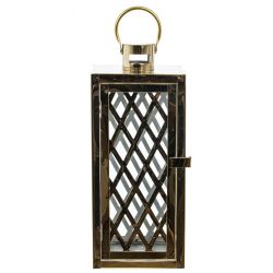 GAEM Подсвечник "Фонарь", L14 W14 H31 см