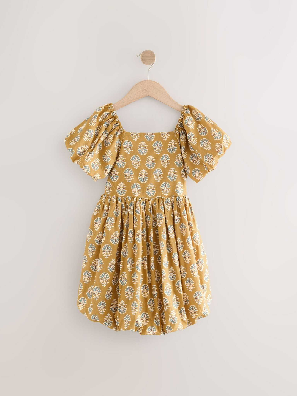 Платье для девочки Next AC6-210, Горчичный