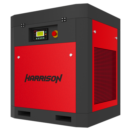 HRS-94700 Винтовой компрессор с ременным приводом Harrison: 700 л/мин, 12 бар, 7.5 кВт