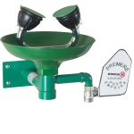 Аварийный фонтан настенный нерж. сталь BOCCHISF SC300 зеленый