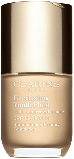 Clarins Everlasting Youth Fluid Foundation - Осветляющий тональный крем SPF 15, 30 ml
