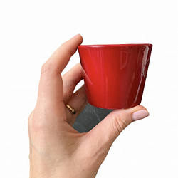 Кашпо Даллас 7х6 красный