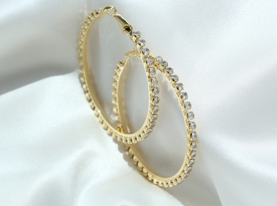 Серьги кольца 5,5см
