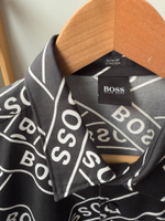 Хлопковая рубашка Boss, M