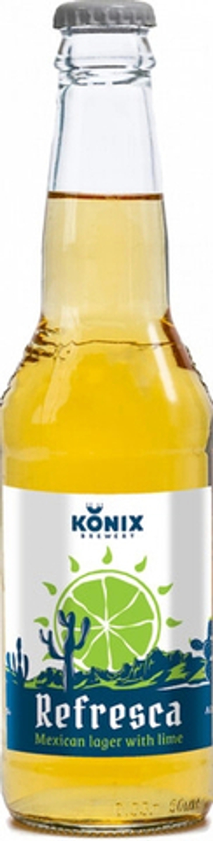Пиво Коникс Рефреска Лайм / Konix Refresca Lime 0.33 - стекло