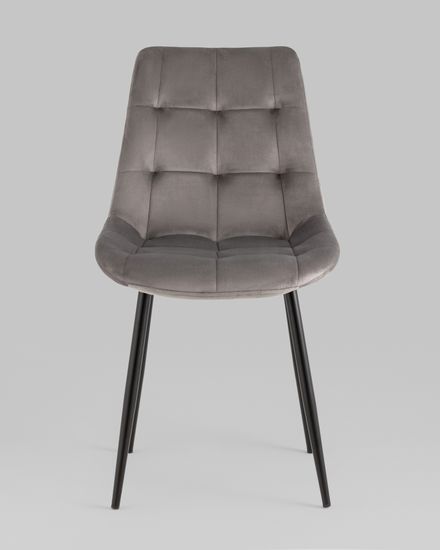 Стул Флекс New велюр светло-серый