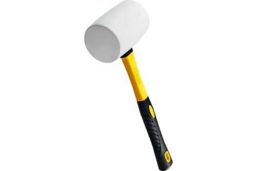 Белая резиновая киянка STAYER 900 г 20533-900