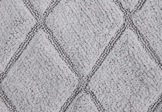 Jale (серый) Набор ков. для ванной комнаты 60х100 и 50х50см